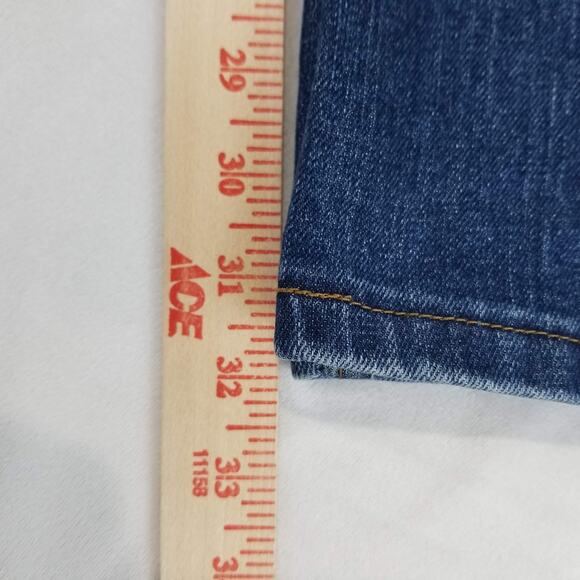 Wrangler As Real As Jeans Womens 6x32 Blue Stretch Bootcut Denim WCW84CW Casual - Picture 10 of 10